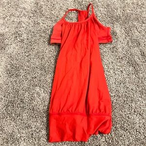 Lulu Lemon size 4 tank top built in bra, red color (second pic) great condition
